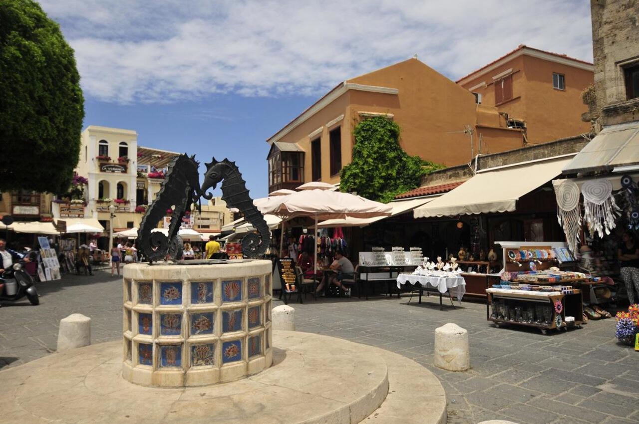 Old Town Maisonette Rhodes City Exteriör bild